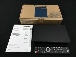 1102-119TYH1102 4Kチューナー Panasonic パナソニック TU-BUHD100 リモコン 説明書 箱付き 電源コード無し