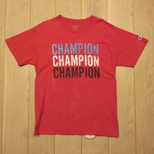 USA古着卸 Mサイズ Champion チャンピオン プリント Tシャツ 