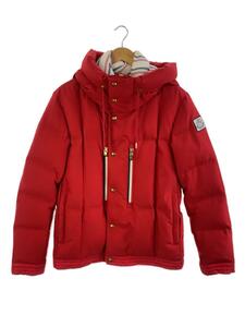 MONCLER◆×THOM BROWN GAMME BLEU ガムブルー/ダウンジャケット/2/RED/ポリエステル