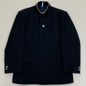 U672 (中古) 山形県 私立 山本学園高等学校 学ラン 男子学生服 /旧制服/小さいサイズ/S/グレー/冬服/制服/学生服/男子学生/高校/卒業生品/