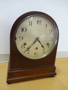 アンティーク ゼンマイ式 置時計 MADE IN GERMANY 置き時計　antique Table clock　高級 chime ドイツ製 145/40 140 33934/440