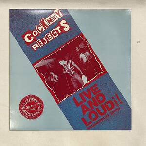 COCKNEY REJECTS / live and loud LP