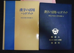 漢字の活用ハンドブック ◆珠玉の名言 四字成語付 光文書院