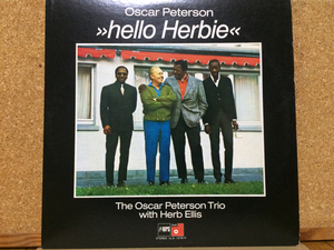 LP★オスカー・ピーターソンOscar Peterson★ハロー・ハービーHello Herbie☆ハーブ・エリス