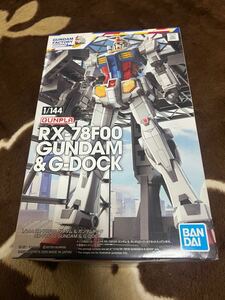 ガンダム 未組立 バンダイ RX-78F00 GUNDAM&G-DOCK