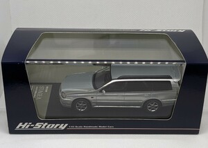 1/43 Hi-Story Nissan Stagea 日産 ステージア 25t RS FOUR S 1998 ソニックシルバー ハイストーリー インターアライド