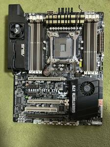 ASUS SABERTOOTH X79 LGA2011マザーボード ピン曲がりあり、動作正常、nvme対応