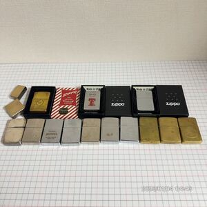 1000円〜　まとめ　 ZIPPO ジッポー ジッポ　オイルライター　喫煙具　アーマー　斜め書体　50周年　ジャックダニエル　など　14点セット　