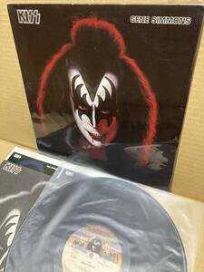 PROMO VIP-6578！稀LP！ジーン・シモンズ Gene Simmons Victor 見本盤 プロモ キッス KISS RADIOACTIVE SAMPLE 1978 JAPAN 1ST PRESS NM