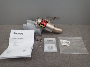 【良品】　AKRAPOVIC　アクラポビッチ　スリップオン　マフラー　S1000RR　19-　K67　S1000R　21-