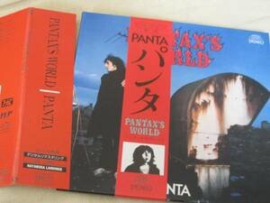 紙ジャケ美品 PANTA/PANTAX