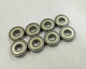 在庫限り！格安！★★送料込み★★　NSK 608ZZ 外径22mm×内径8mm×厚み7mm 8個/1140円