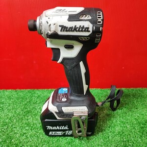 【中古品】★マキタ(makita) コードレスインパクトドライバー TD171DZW 18V3.0Ahバッテリー1個【岩槻店】