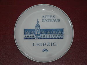 ●マイセンの壁掛けプレート●LEIPZIG●ALTES PATHAUS●コンディション良好●格安即決●