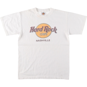 古着 90年代 ハードロックカフェ HARD ROCK CAFE NASHVILLE アドバタイジングTシャツ レディースL ヴィンテージ /eaa441192