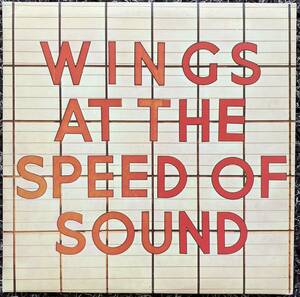 WINGS / WINGS AT THE SPEED OF SOUND ( UK Orig 初回 )