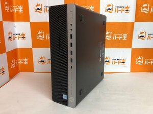 【ハード王】1円～/HP EliteDesk800G4SFF/Corei5-8500/8GB/ストレージ無/8983-S