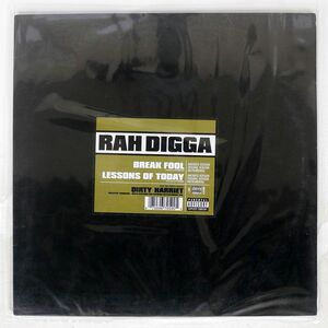 米 RAH DIGGA/BREAK FOOL / LESSONS OF TODAY/ELEKTRA 067059 12