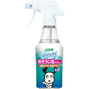 ライオン シュシュット おそうじ泡スプレー 犬用 270ml ペット用品