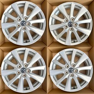 即決◆美品◆MAZDA マツダ KE系 CX-5 純正ホイール17インチ4本セット◆【17×7J PCD114.3-5H +50】★アクセラ アテンザ CX-3 MPV など