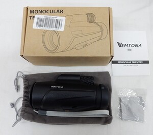 【未使用保管品】★VEMTONA HD MONOCULAR TELESCOPE ヴェムトナ 単眼鏡 10×42 元箱/保存袋/ストラップ/レンズクリーナー/取扱説明書付