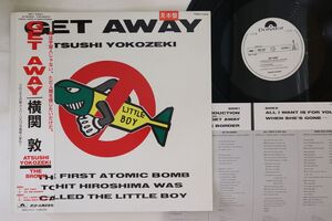 12 横関敦 Get Away 18MX1252PROMO POLYDOR プロモ /00260