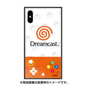 藤家 セガ SEGA ドリームキャスト ドリキャス Dreamcast iPhoneX iPhoneXs スマホケース　スマホカバー 9H硬度 強化ガラス 新品 超激レア