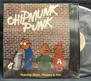 米LPオリジナル【The Chipmunks Punk/チップマンクス パンク】（虫声 アメコミ）