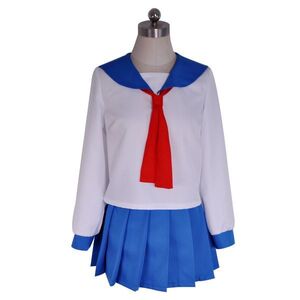 cos4513ポプテピピック 女子制服 ポプ子・ピピ美 pop pipi コスプレ衣装