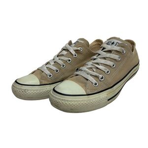 D121 CONVERSE コンバース オールスター ローカットスニーカー US5 24cm ベージュ キャンバス