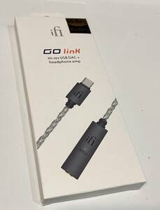 美品 保証期間内 iFi audio GO link スティック型USB-DACアンプ DSD ハイレゾ ヘッドフォンアンプ