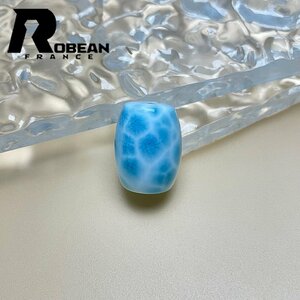 逸品 EU製 定価5万円★ROBEAN・チベット天珠★パワーストーン アクセサリー ラリマー 天然石 癒し 平和 お守り 約17.5*13.5mm Y522043