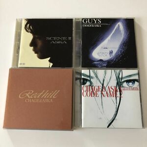 B27919　中古CD　SCENEII+GUYS+RED HILL+Code Name.2 SISTER MOON　CHAGE＆ASKA(ASKA)　4枚セット