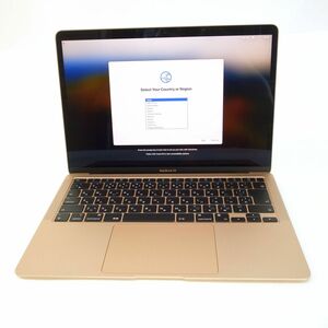 099s Apple/アップル MacBook Air M1 2020 MGND3J/A ゴールド ノートパソコン ※中古