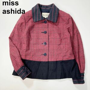 miss ashida ミスアシダ ジャケット グレンチェック 9 M レディース B42416-136