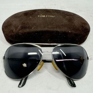 トムフォード　TOMFORD Charles TF35 62□12 130 シルバー　チタンフレーム　ティアドロップ　ダブルブリッジ　サングラス　tf249114