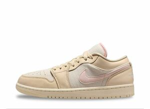 Nike WMNS Air Jordan 1 Low SE "Muslin/Sail/Coconut Milk/Legend Pink" 24cm FQ1925-100