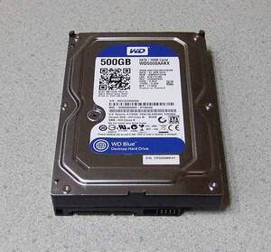 内蔵SATA 3.5インチHDD Western Digital Caviar Blue WD5000AAKX 500GB