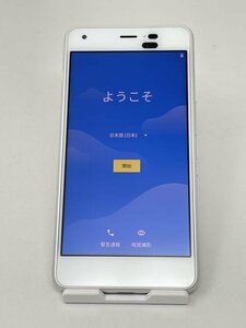 U334【動作確認済・制限○　白ロム】 Android　One S4 Y！mobile ホワイト