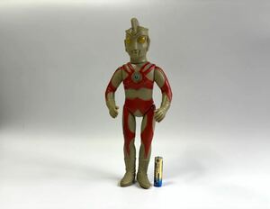 【兎】当時物 ブルマァク ウルトラマンエース ソフビ　全長約29cm レトロ　怪獣ソフビ ウルトラマンA (ポピー 旧バンダイ ビンテージ