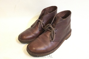 二子玉)Clarks クラークス 13292 DESERT BOOT デザートブーツ レザー ブラウン 茶色 靴 シューズ サイズ 7.5 25.5cm