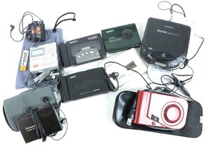 【ト足】 SONY ウォークマン WALKMAN DISCMAN パナソニック ポータブルMDレコーダー AIWA ポータブルプレイヤー まとめ CM000CHH1M