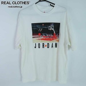 ☆NIKE/ナイキ JORDAN×UNDEFEATED/ジョーダン×アンディフィーテッド プリント 半袖 Tシャツ DX6029-100 L /LPL