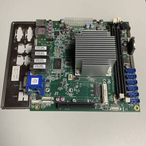 【中古/簡易確認】産業用マザーボード Quanmax MITX-DNV6 Intel Atom C3538 I/Oパネル 未確認eSATAケーブル付 / NAS由来