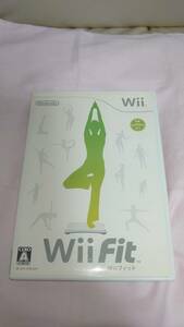 Wii Fit ウィーフィット　♪リビングでフィットネス　★初期動作確認　☆説明書良品　◇送料￥230・土日も迅速発送！ ◎売切