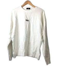 HARE◆スウェット/M/コットン/WHT/ha020658sz