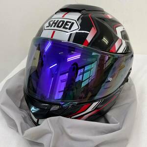 【即決】 SHOEI ショウエイ GT-Air BOUNCE バウンス フルフェイスヘルメット　※ミラーシールド付き Lサイズ ブラック系 黒系 9683-100