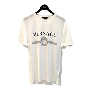 VERSACE(ヴェルサーチ) サスティナブルロゴＴ サイズ：S / 商品番号：8068000097491