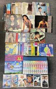 【JBI0119.1-1a】 1円～ LP EP レコード レーザーディスク ビデオテープ まとめ 石川秀美 南沙織 西城秀樹 他 昭和 動作確認不可 ジャンク