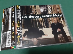 MOBY　モービー◆『GO-ザ・ヴェリー・ベスト・オブ・モービー』日本盤CDユーズド品